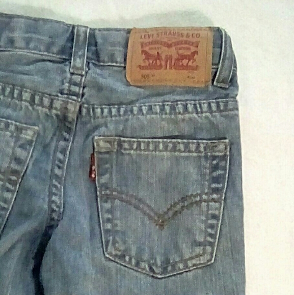 JEANS GUC Levi's 505 regular size 4 slim - Picture 1 of 10